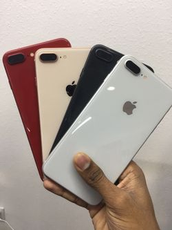 iPhone 8 Plus 64GB AT&T Free Charger and screen protector