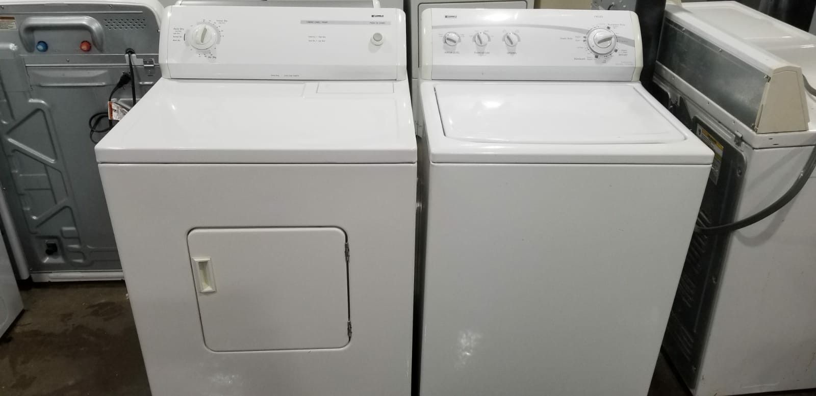 Kenmore set Washer And Dryer Electric