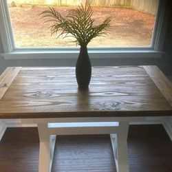 Custom MADE TO ORDER Rustic Farmhouse Style Kitchen/Dining Tables Any Size