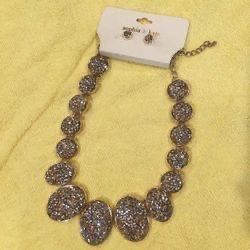 Necklace & Earrings Set, $15