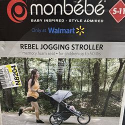 BRAND NEW Monbebe Rebel Jogging Stroller For $80!