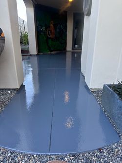 Epoxy floors residential $1400