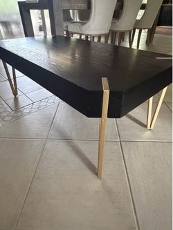 Carson Carrington Tammsberg Wood and Metal Coffee Table - 46.13" W
