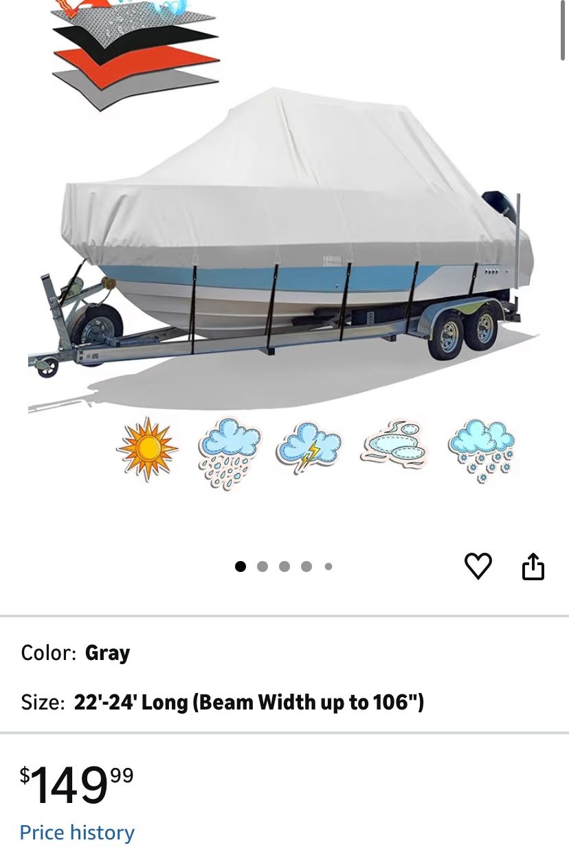 Boat Cover NEW