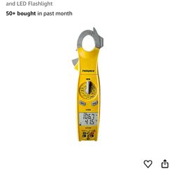 Fieldpiece SC640 Loaded Clamp Multimeter with Swivel Head and LED Flashlight