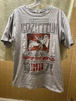 Med 1971 Tokyo Japan Led Zeppelin shirt