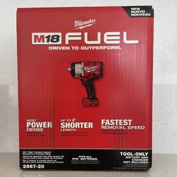 Milwaukee FUEL M18 1/2" High Torque Impact Wrench w/ Friction Ring