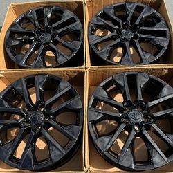 19” Toyota RAV4 factory wheels rims gloss black new