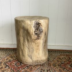Artificial Tree Stump metal Stool