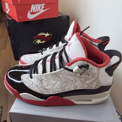 Jordan Dub Zero Dub Zero White Varsity Red
