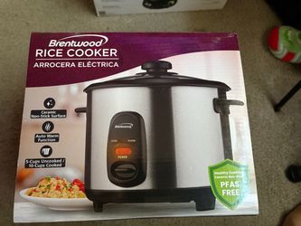 Brentwood Rice Cooker 10-Cup
