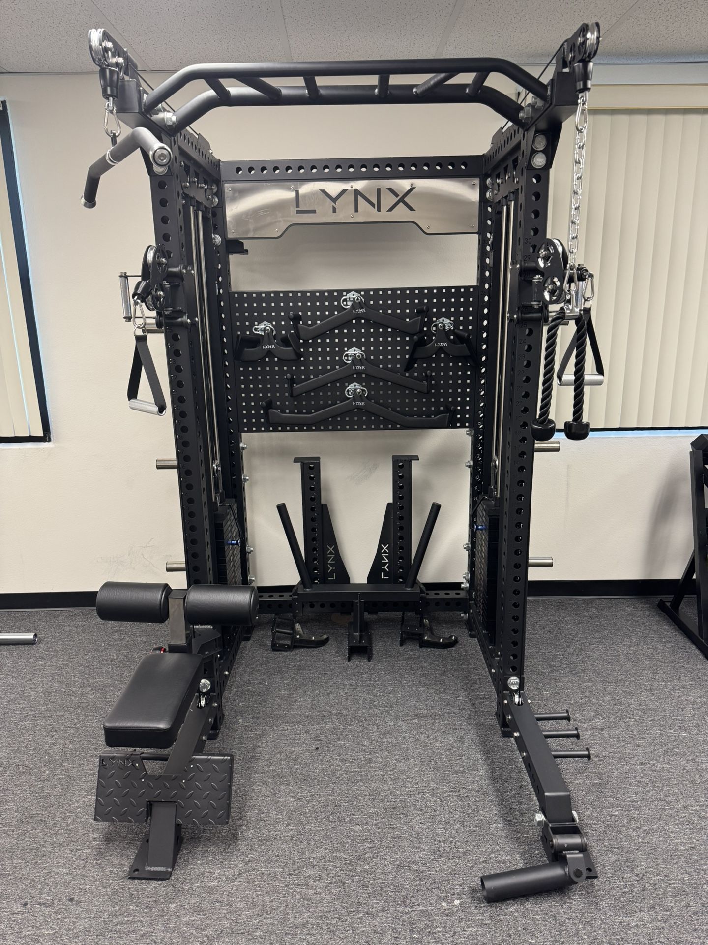 LYNX Fitness 2 in 1 PRO Series Rack🔹All In One Home Gym🔹Dual Cable Machine🔹Squat Rack