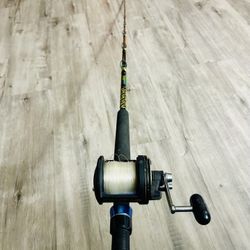 Pro Sabre 7ft 30-60lb With Shimano Tld 15 Fishing Reel Combo $170
