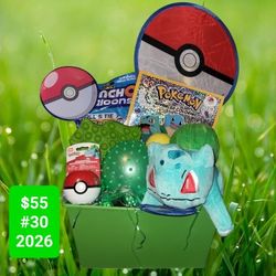 Pokemon Bulbasaur Easter Basket 
