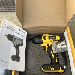 Cordless DEWRAF impact wrench