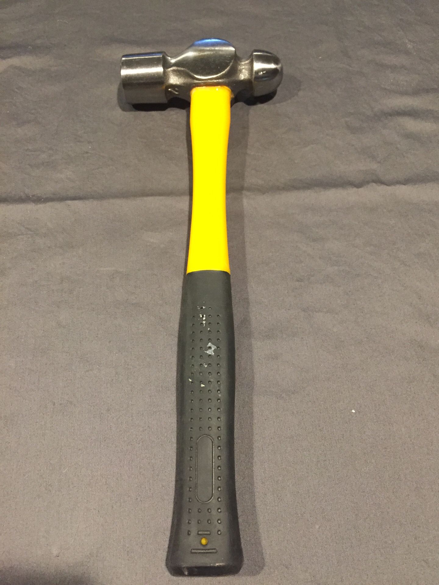 Hammer with fiberglass handle. New