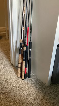 6 spinning rods