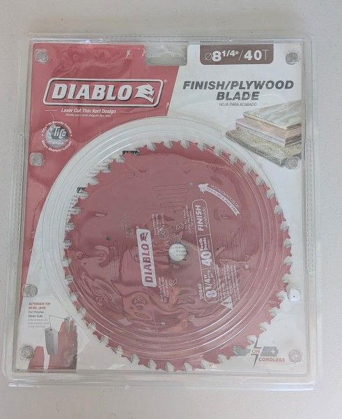 Diablo Finish/Plywood Blade