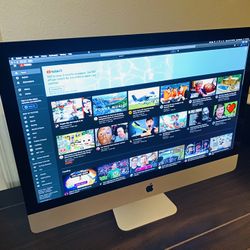 iMac 27” 2 TB Retina 5k 3.6 GHz 8 Core Intel Core i9 16 GB 2667 MHz DDR4 Radeon Pro Vega 48 8 GB