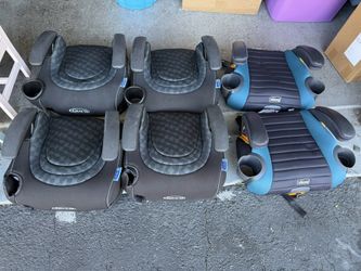 4 Graco Booster Seats- Barely Used!
