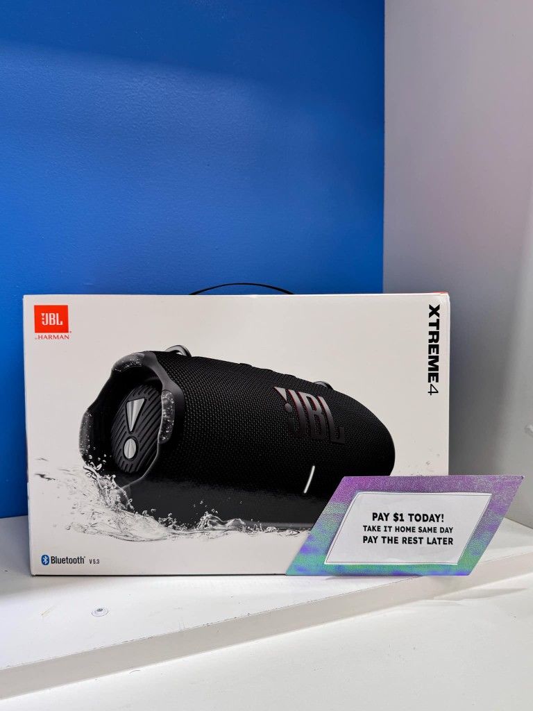 JBL Xtreme 4 Bluetooth Speaker New - Pay $5 DOWN AVAILABLE - NO CREDIT NEEDED