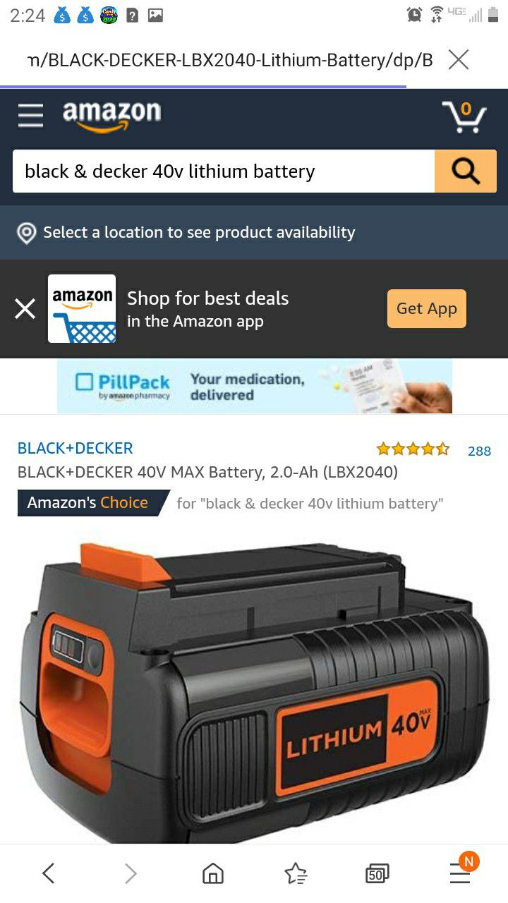 Black & Decker 40v batteries/ chargers too