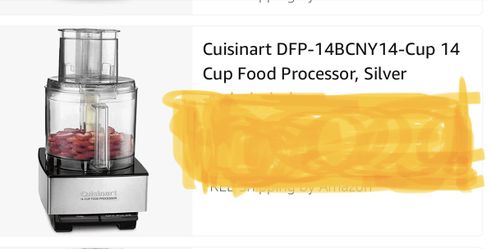 Food Processor 14 Cups Cuisenart Stainless  Steel 