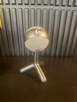 Logitech G Yeti Orb Condenser RGB Gaming Mic with LIGHTSYNC, USB Mic for Streaming, Cardioid for PC/Mac - Black