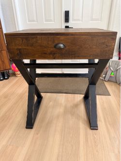 World Market Distressed Wood Secretary Desk – Vintage Style