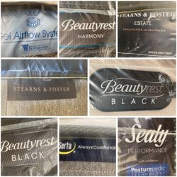 Name brand mattresses at 30% to 80% off MSRP! All sizes available while supply last. See description ⬇️