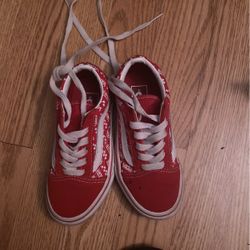 Red Vans Kids