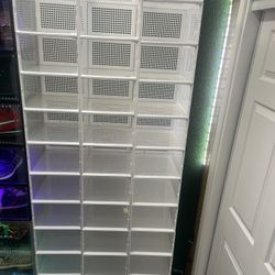 Shoe Storage Boxes 45pcs