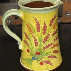 Beautiful Ceramic Pitcher from France