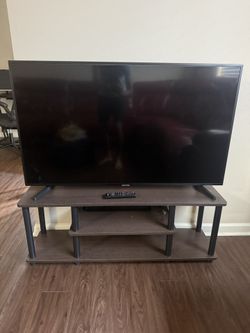 Sansung 55’ TV And Table