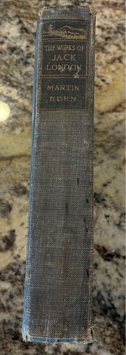 Vintage 1915 Martin Eden  hard cover book