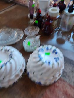 Antique glassware