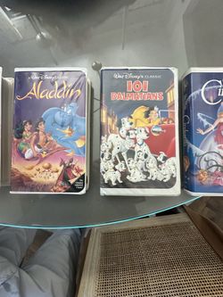 Disney Black Diamond Classic VHS Tapes