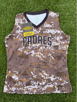 San Diego Padres Camo Jersey Brand new with tags. Size Youth Small