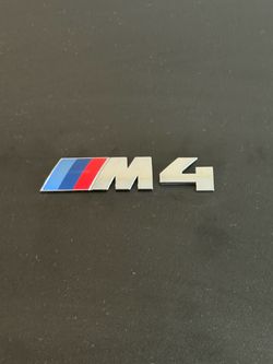 BMW M4 Trunk Badge