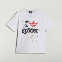 Adías x Sp5der Tee White 