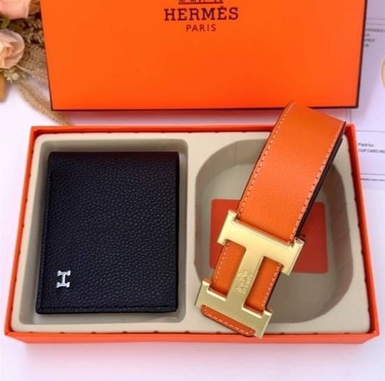Hermes Belt And Wallet