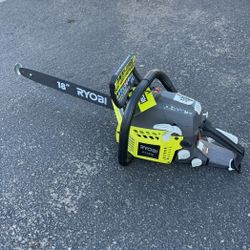 Ryobi 18 Inch Gas 2 Cycle Chainsaw