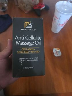 M3 Naturals Anti-Cellulite Massage Oil 8 fl oz