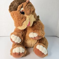 Vintage Little Foot Land Before Time Plush JcPenney 1988 16"  W/ Gund Tag
