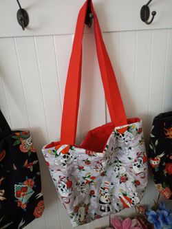 Ed Hardy Skull Print Tote Bag