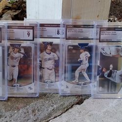 VARIOUS GRADED OTAHNI CARDS