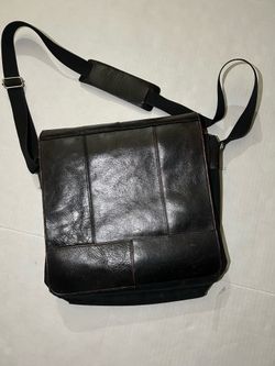 Italian Leather Messenger Bag