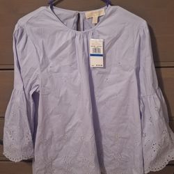 Michael kors purple shirt size Xl