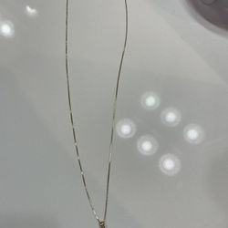 14 Karat Gold Necklace With Pendant 