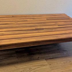 New Teak Wooden Coffee Table